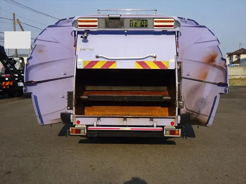 三菱 ファイター 中型/増トン パッカー車 巻き込み式 回転ダンプ式の中古トラック画像5