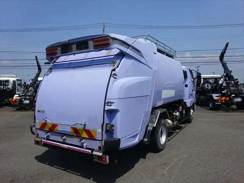 三菱 ファイター 中型/増トン パッカー車 巻き込み式 回転ダンプ式の中古トラック画像3