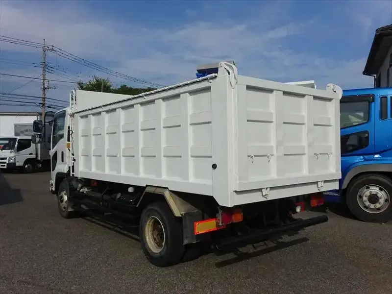 いすゞ フォワード 中型/増トン ダンプ 土砂禁 ステンレス張りの中古トラック画像5