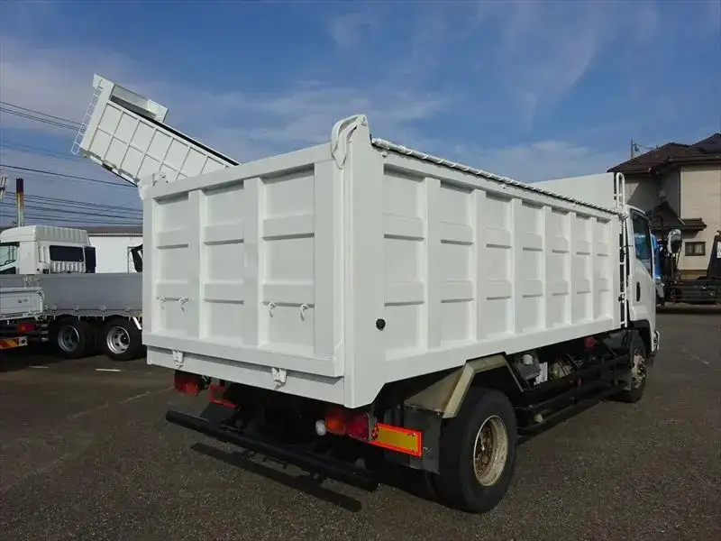 いすゞ フォワード 中型/増トン ダンプ 土砂禁 ステンレス張りの中古トラック画像3