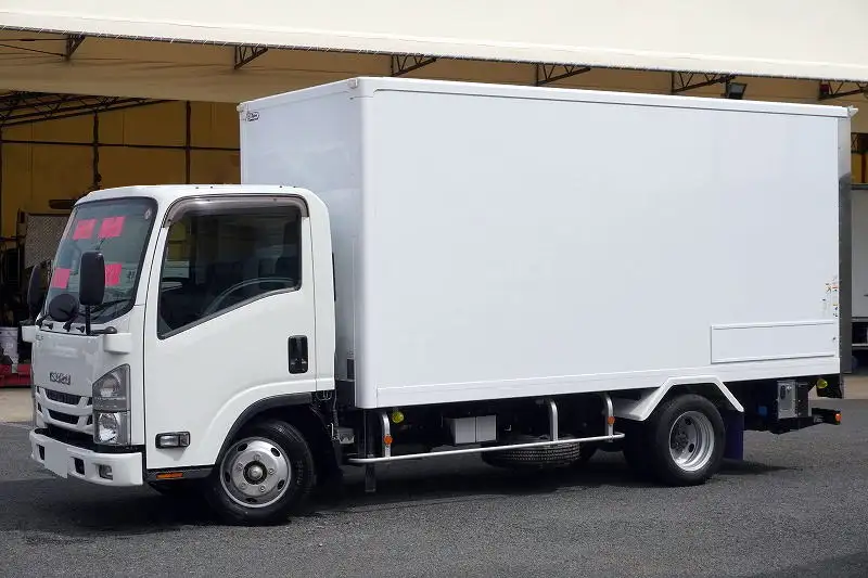 いすゞ エルフ 小型 アルミバン パワーゲート 2RG-NMR88ANの中古トラック画像1