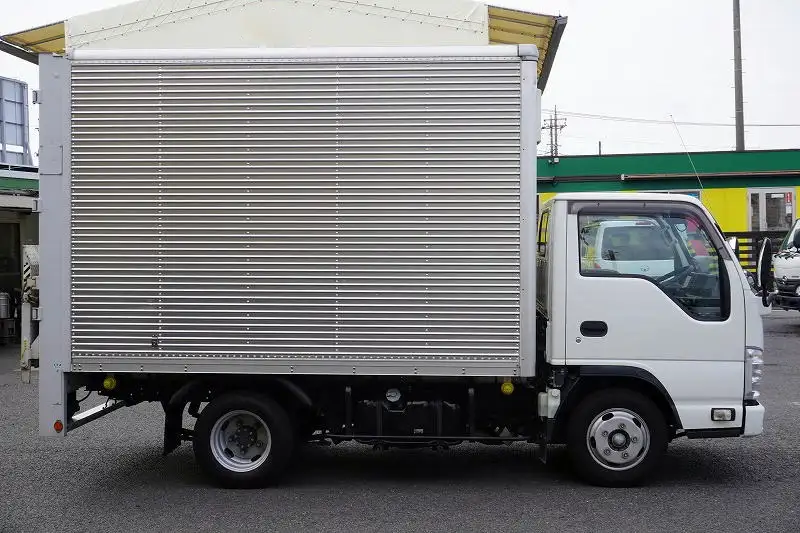 いすゞ エルフ 小型 アルミバン パワーゲート サイドドアの中古トラック画像2