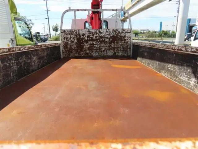 いすゞ エルフ 小型 クレーン付 床鉄板 4段の中古トラック画像3