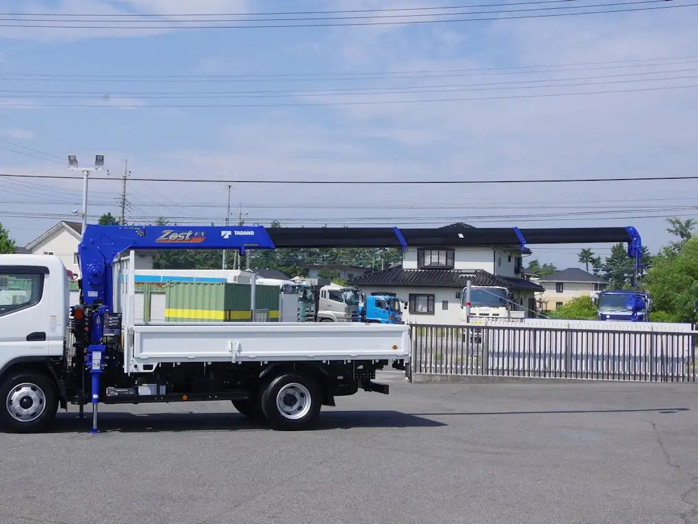 三菱 キャンター 小型 クレーン付 4段 ラジコンの中古トラック画像10