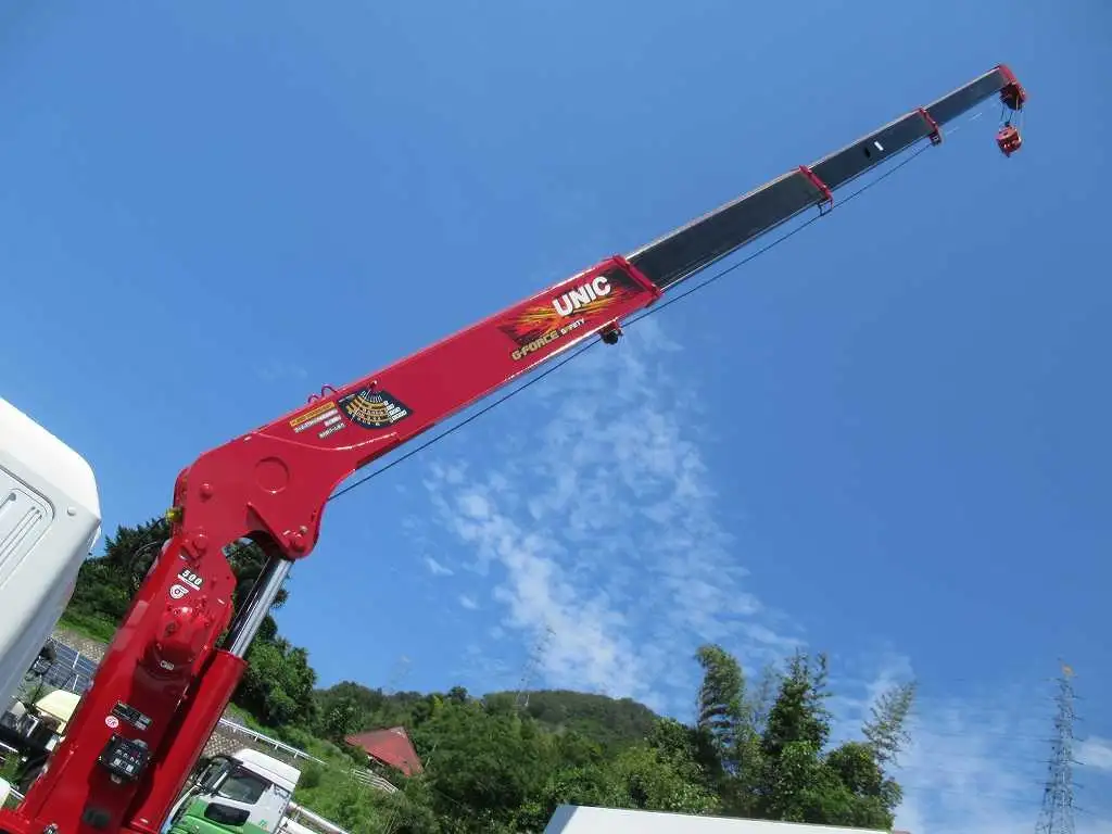 三菱 スーパーグレート 大型 車両重機運搬 4段クレーン ラジコンの中古トラック画像9