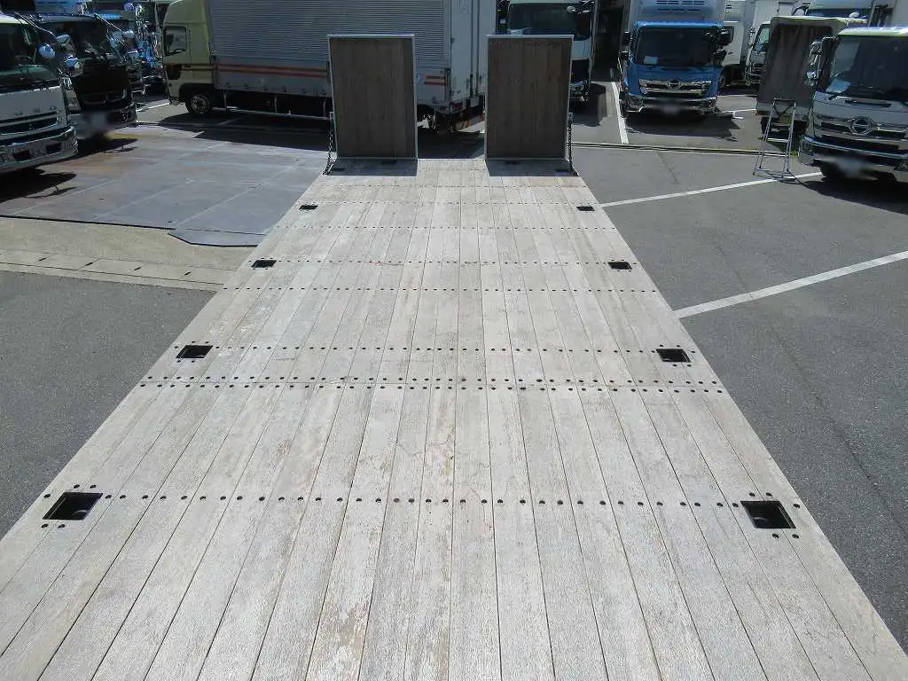 三菱 スーパーグレート 大型 車両重機運搬 4段クレーン ラジコンの中古トラック画像8