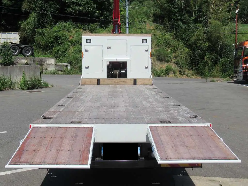 三菱 スーパーグレート 大型 車両重機運搬 4段クレーン ラジコンの中古トラック画像6