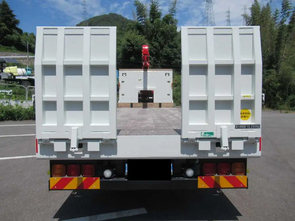 三菱 スーパーグレート 大型 車両重機運搬 4段クレーン ラジコンの中古トラック画像3