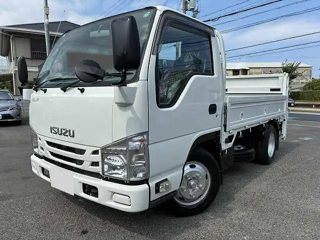 いすゞ エルフ 小型 平ボディ パワーゲート 床鉄板 の中古トラック【車両No.196553】