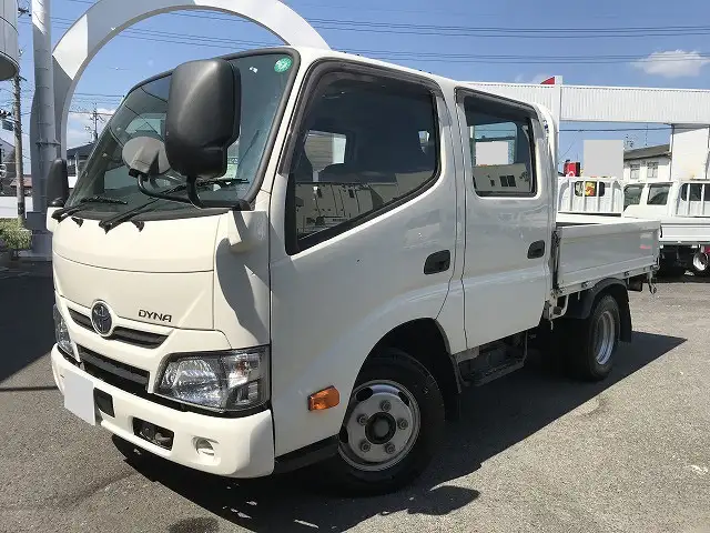 トヨタ ダイナ 小型 平ボディ Wキャブ 床鉄板 の中古トラック【車両No.196549】