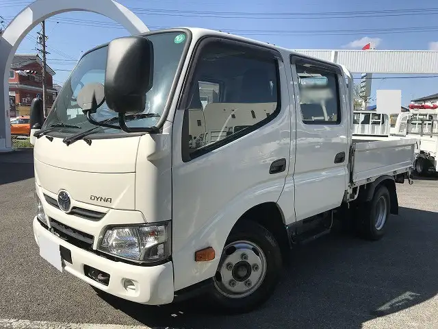 トヨタ ダイナ 小型 平ボディ Wキャブ 床鉄板 の中古トラック【車両No.196550】