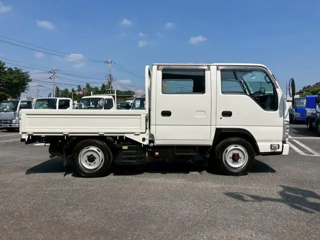 いすゞ エルフ 小型 平ボディ Wキャブ の中古トラック画像2