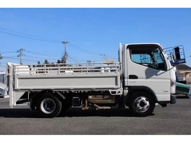 三菱 キャンター 小型 平ボディ パワーゲート 床鉄板の中古トラック画像2