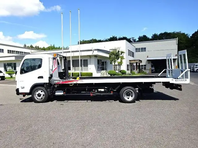 三菱 キャンター 小型 車両重機運搬 ラジコン ウインチの中古トラック画像5