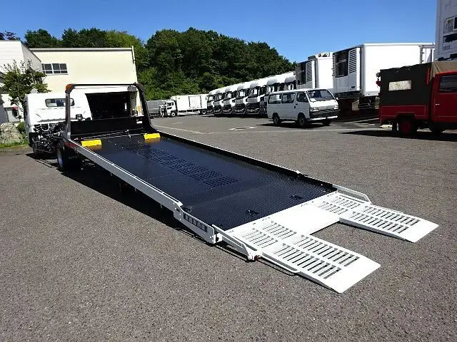 三菱 キャンター 小型 車両重機運搬 ラジコン ウインチの中古トラック画像6