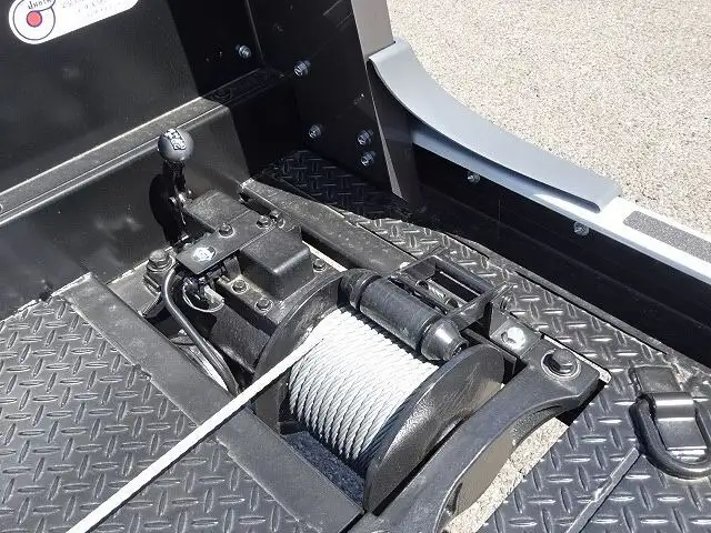 三菱 キャンター 小型 車両重機運搬 ラジコン ウインチの中古トラック画像10