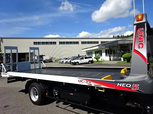 三菱 キャンター 小型 車両重機運搬 ラジコン ウインチの中古トラック画像9