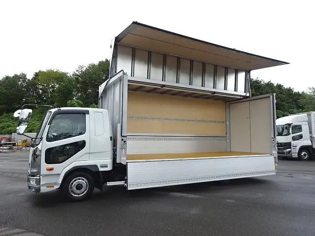 三菱 ファイター 中型/増トン ウイング エアサス ベッドの中古トラック画像9