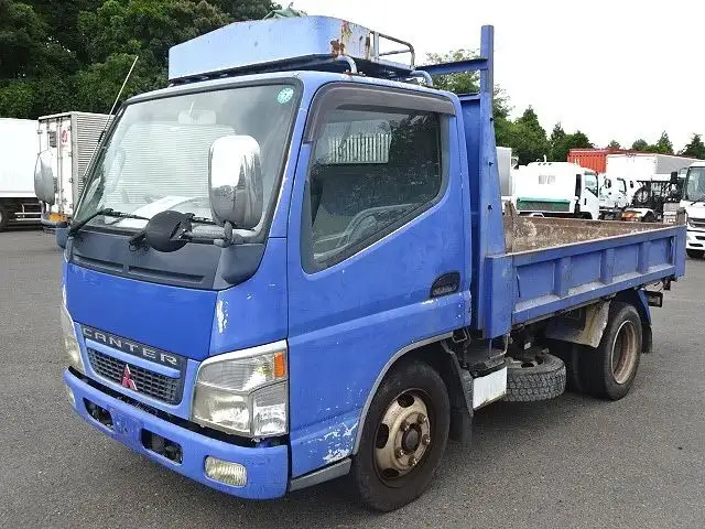 三菱 キャンター 小型 ダンプ PA-FE71DBD H17 の中古トラック【車両No.196498】