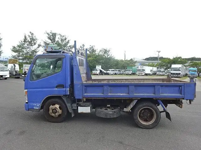 三菱 キャンター 小型 ダンプ PA-FE71DBD H17の中古トラック画像3