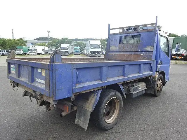 三菱 キャンター 小型 ダンプ PA-FE71DBD H17の中古トラック画像2