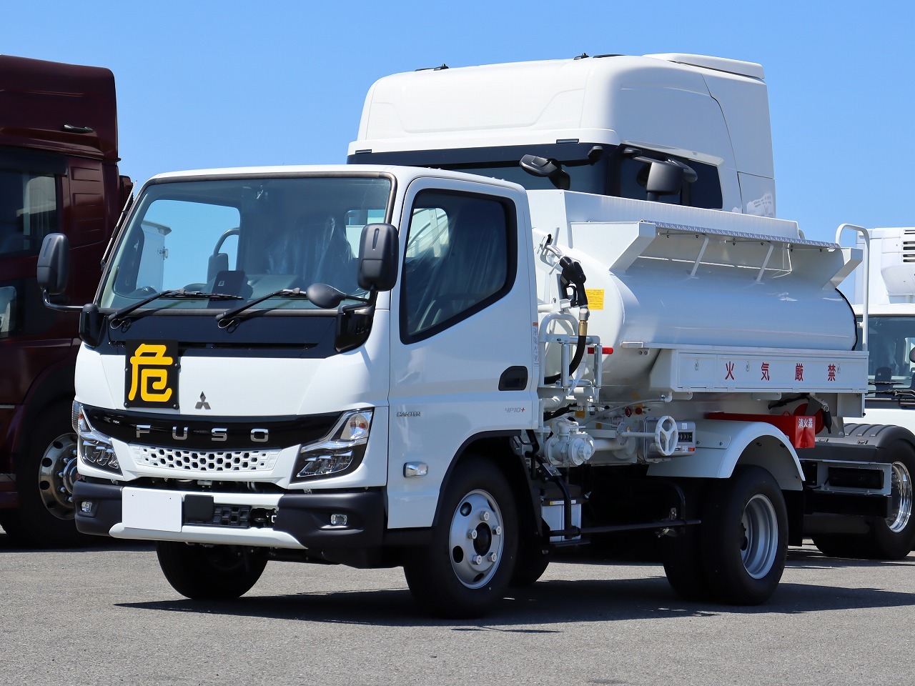 三菱 キャンター 小型 タンク車 ローリー