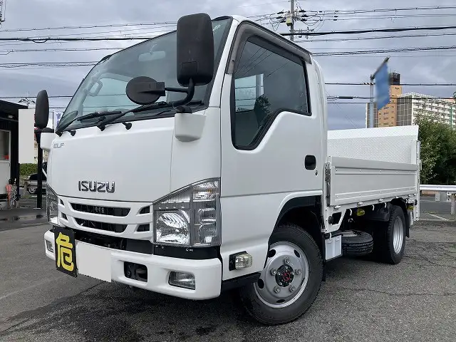いすゞ エルフ 小型 平ボディ パワーゲート TKG-NKS85A の中古トラック【車両No.196617】