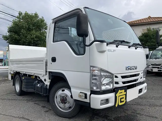いすゞ エルフ 小型 平ボディ パワーゲート TKG-NKS85Aの中古トラック画像2