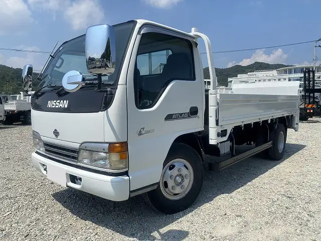 日産 アトラス 小型 平ボディ パワーゲート KK-AKR66LR の中古トラック【車両No.196627】