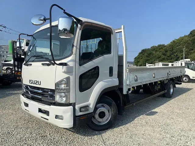 いすゞ フォワード 中型/増トン 平ボディ 床鉄板 TKG-FRR90S1 の中古トラック【車両No.196633】