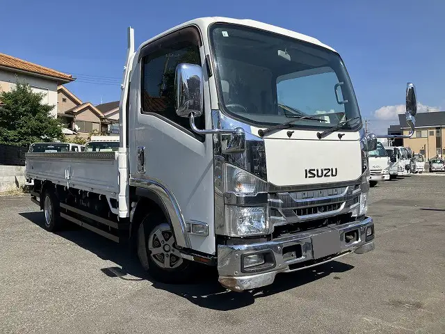 いすゞ エルフ 小型 平ボディ 床鉄板 TRG-NLR85ARの中古トラック画像3