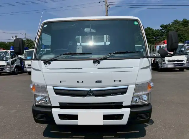 三菱 キャンター 小型 平ボディ パワーゲート 床鉄板の中古トラック画像2