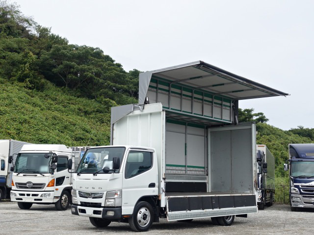 三菱 キャンター 小型 ウイング 標準ロング