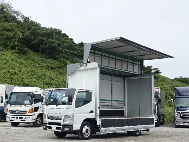 三菱 キャンター 小型 ウイング SKG-FEA50 H23 の中古トラック【車両No.196589】