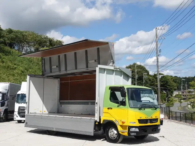 三菱 ファイター 中型/増トン ウイング TKG-FK71F H27 の中古トラック【車両No.196582】