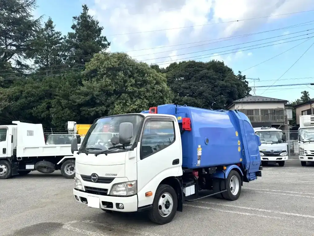 日野 デュトロ 小型 パッカー車 プレス式 TKG-XZU605M の中古トラック【車両No.196601】