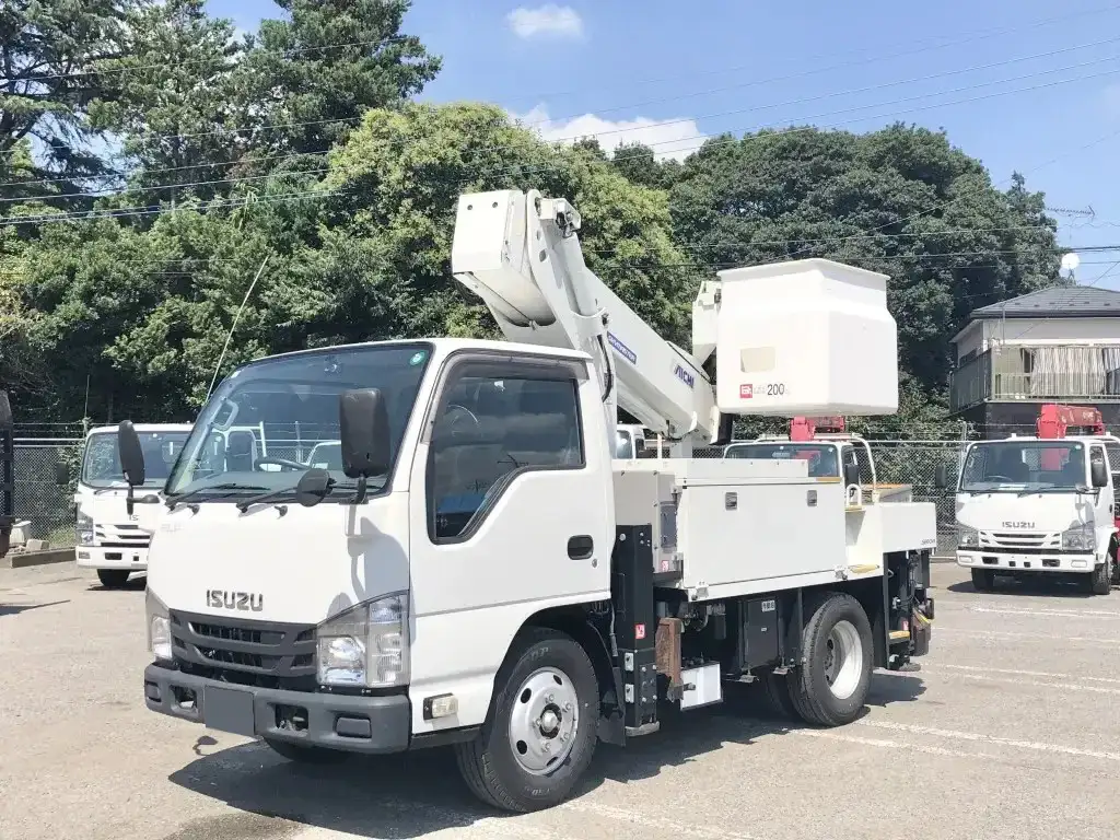 いすゞ エルフ 小型 高所・建柱車 高所作業車 TPG-NKR85AN の中古トラック【車両No.196590】