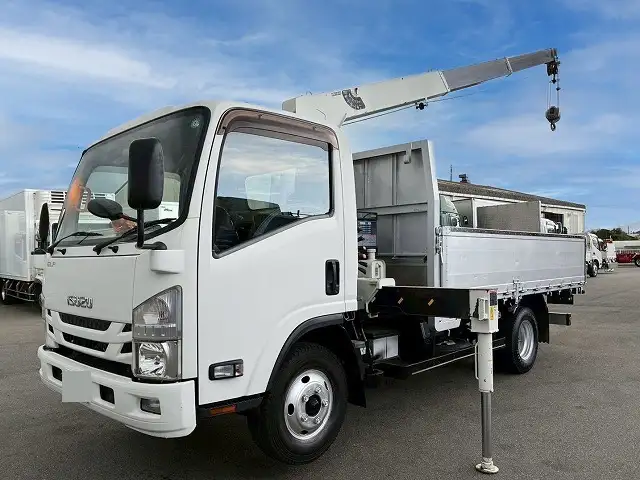 いすゞ エルフ 小型 クレーン付 アルミブロック 3段の中古トラック画像5