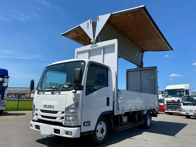 いすゞ エルフ 小型 ウイング TRG-NMR85AN H30の中古トラック画像5