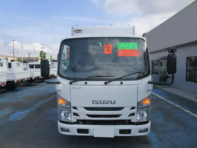 いすゞ エルフ 小型 アルミバン ボトルカー サイドドアの中古トラック画像2