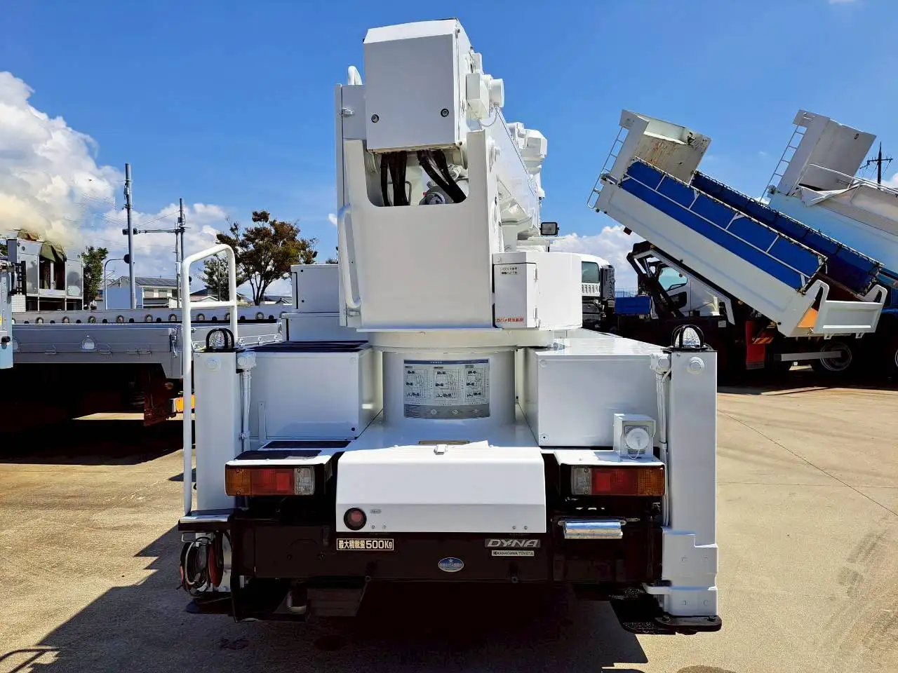 トヨタ ダイナ 小型 高所・建柱車 高所作業車 BDG-XZU354Hの中古トラック画像4