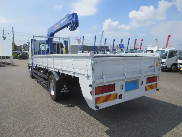 三菱 ファイター 中型/増トン 車両重機運搬 5段クレーン ラジコンの中古トラック画像9