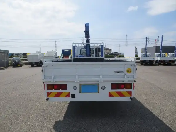 三菱 ファイター 中型/増トン 車両重機運搬 5段クレーン ラジコンの中古トラック画像8