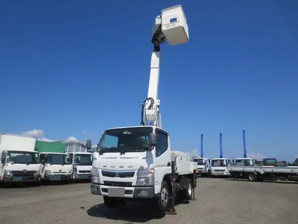 三菱 キャンター 小型 高所・建柱車 高所作業車 電工仕様の中古トラック画像4