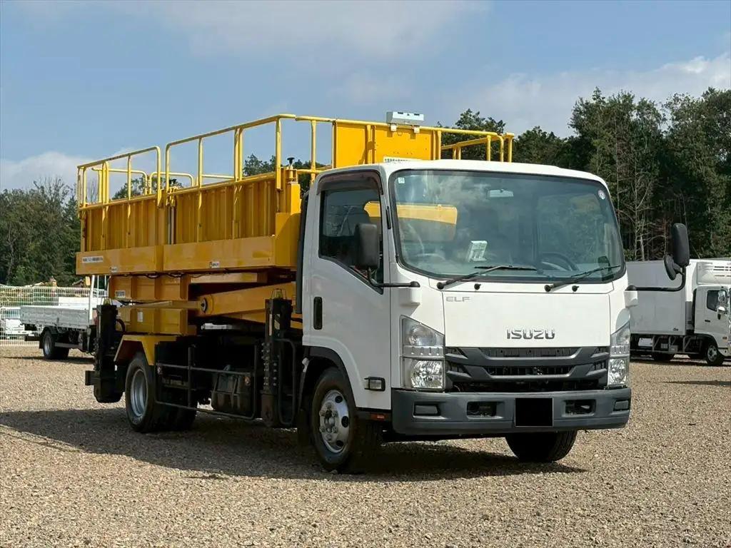 いすゞ エルフ 小型 高所・建柱車 高所作業車 TKG-NPR85YNの中古トラック画像3