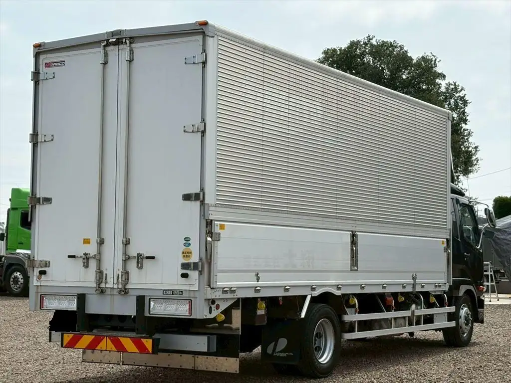 三菱 ファイター 中型/増トン ウイング 床鉄板 ベッドの中古トラック画像3