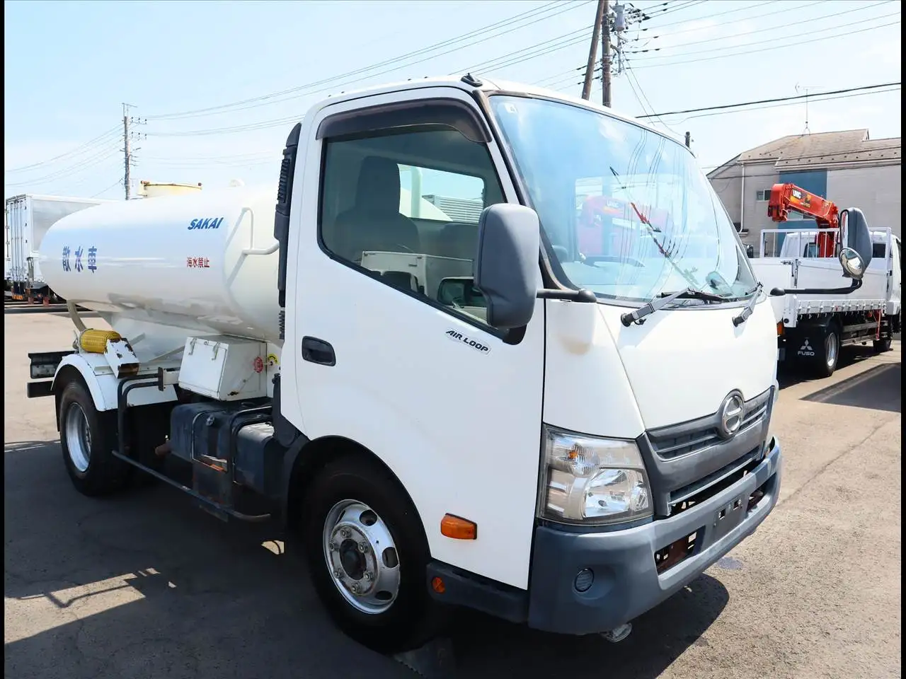 日野 デュトロ 小型 タンク車 散水車 TKG-XZU700Xの中古トラック画像2