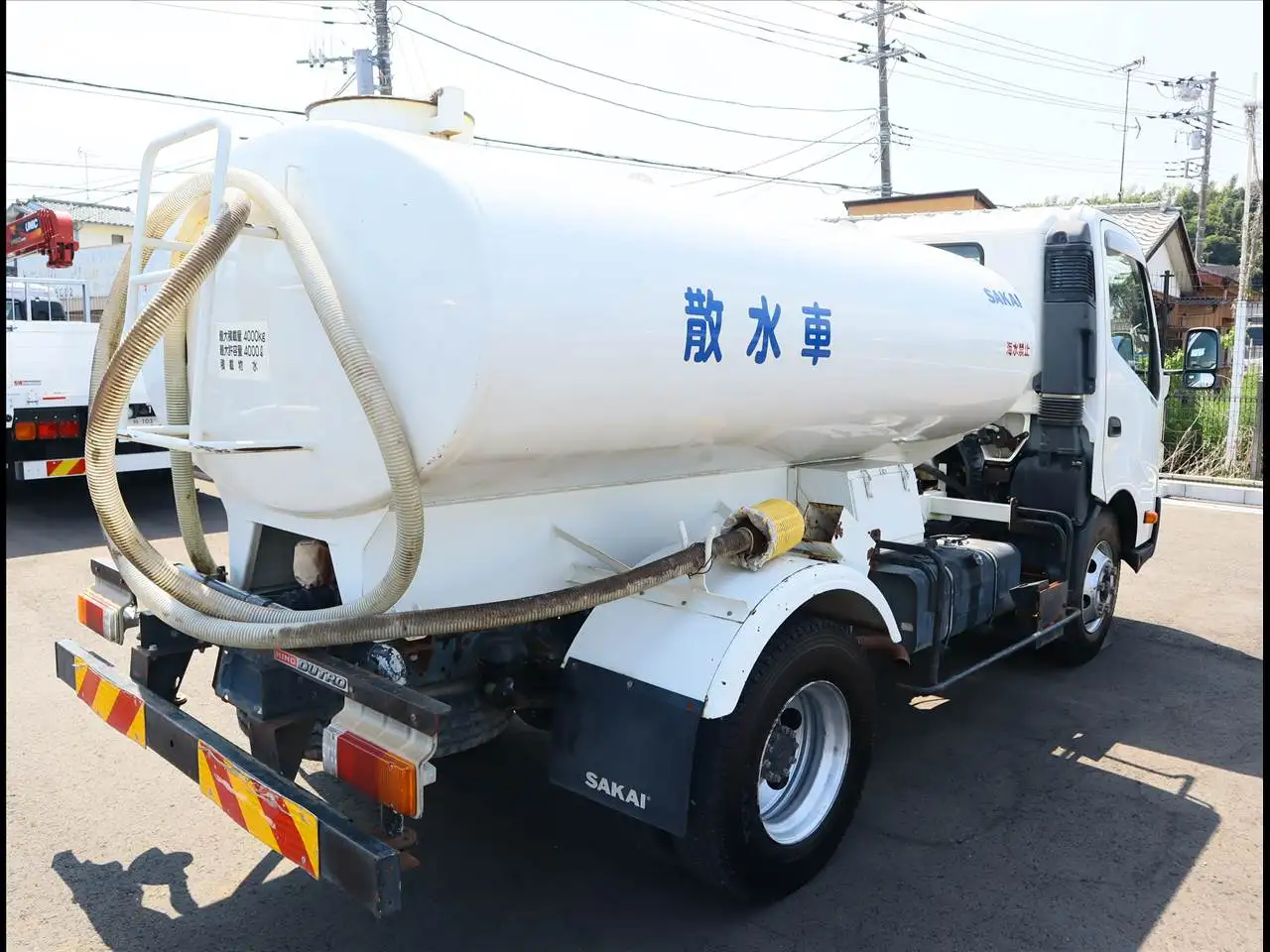 日野 デュトロ 小型 タンク車 散水車 TKG-XZU700Xの中古トラック画像3