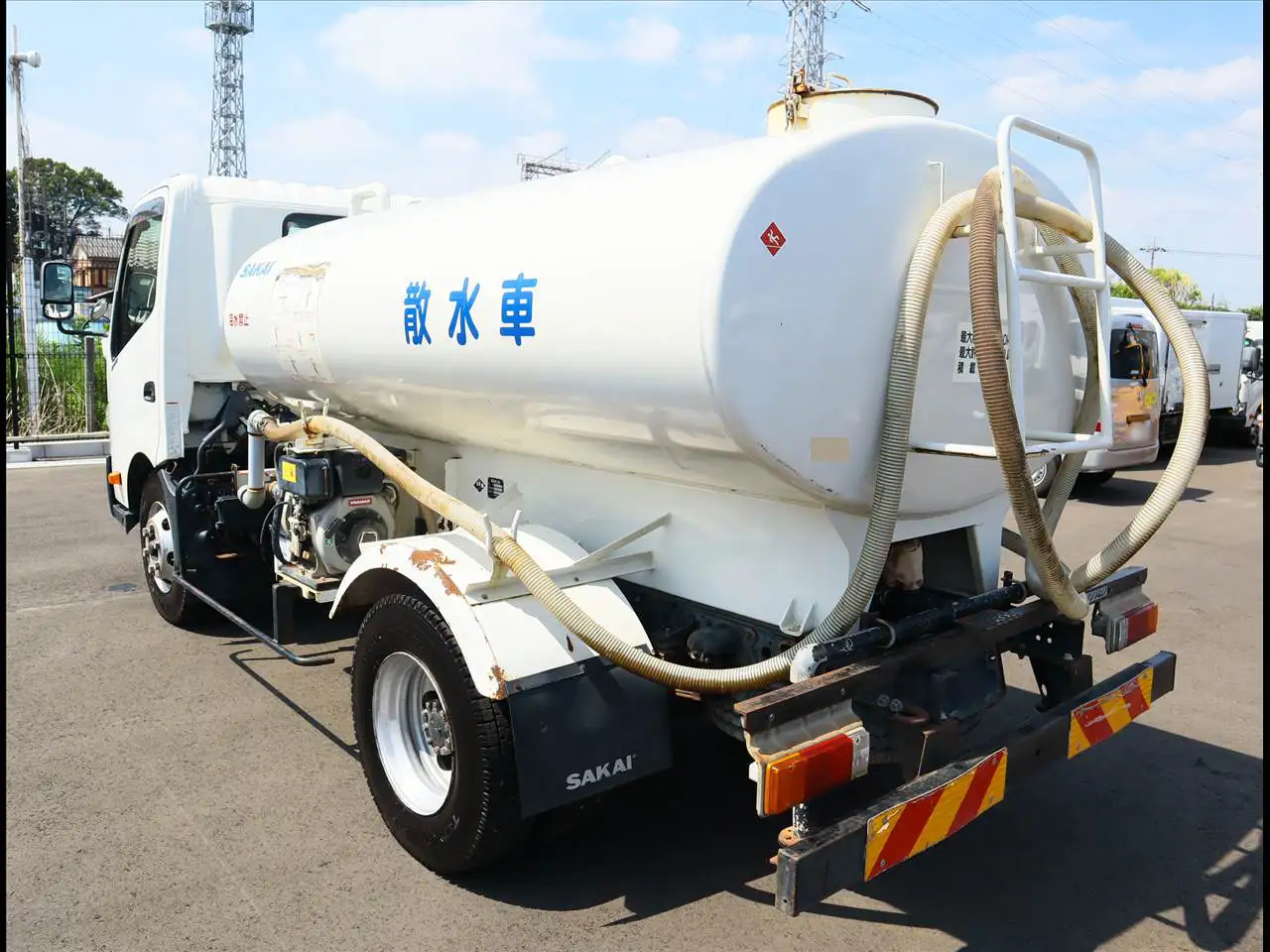 日野 デュトロ 小型 タンク車 散水車 TKG-XZU700Xの中古トラック画像4