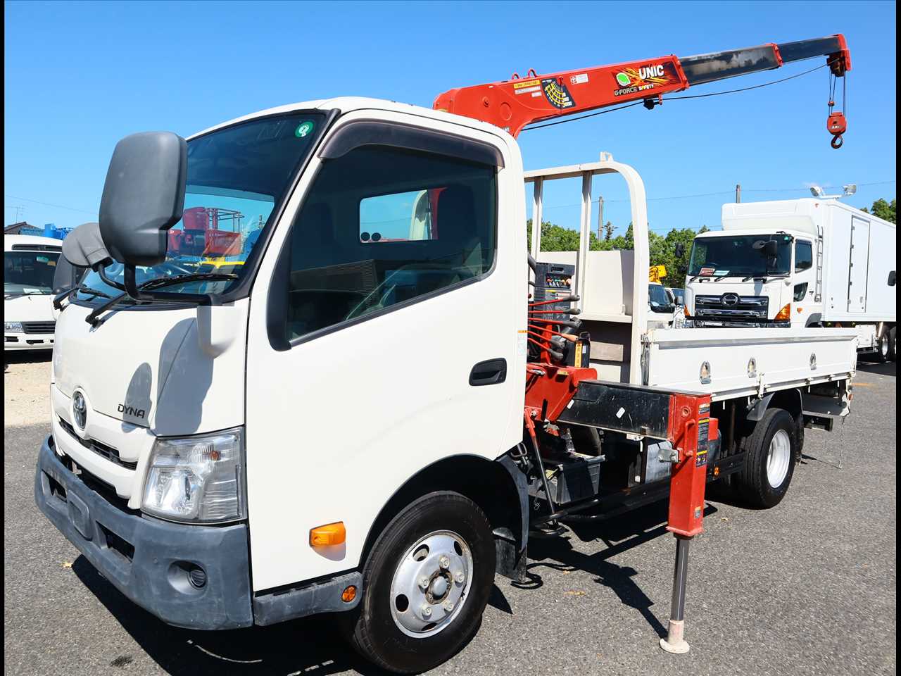 トヨタ ダイナ 小型 クレーン付 ワイドロング